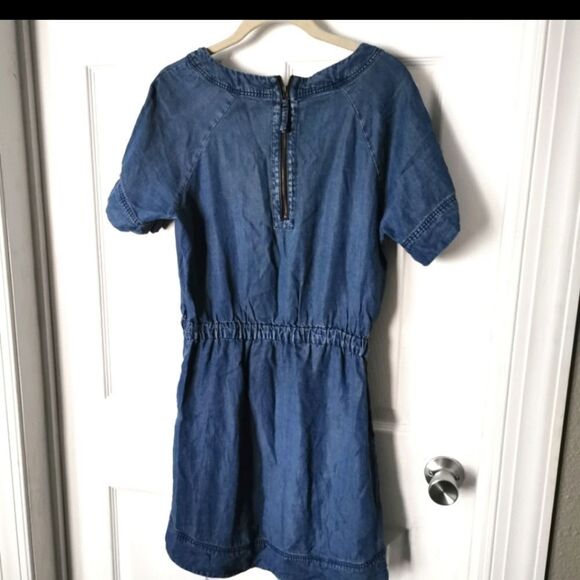 J. Crew denim tunic / dress size S - Picture 5 of 6